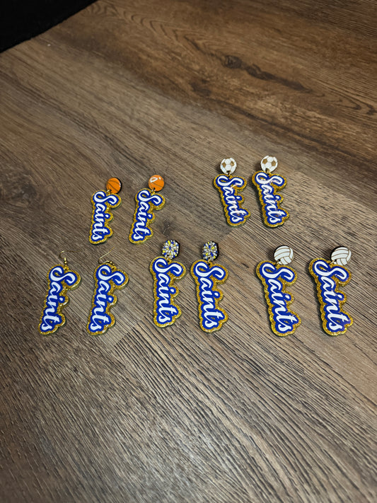 St. Helen Saints Sports Earrings