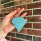 Glittery Diamond Keychain/Magnet