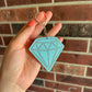Glittery Diamond Keychain/Magnet