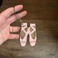 Pink Ballet Slippers Keychain/Magnet