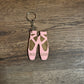 Pink Ballet Slippers Keychain/Magnet