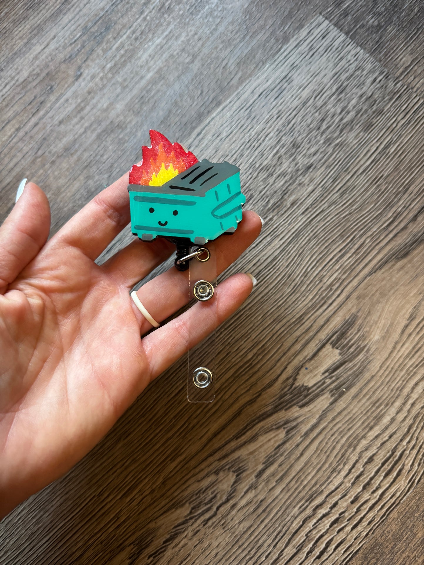 Dumpster Fire Badge Reel