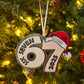 67 Personalized Ornament