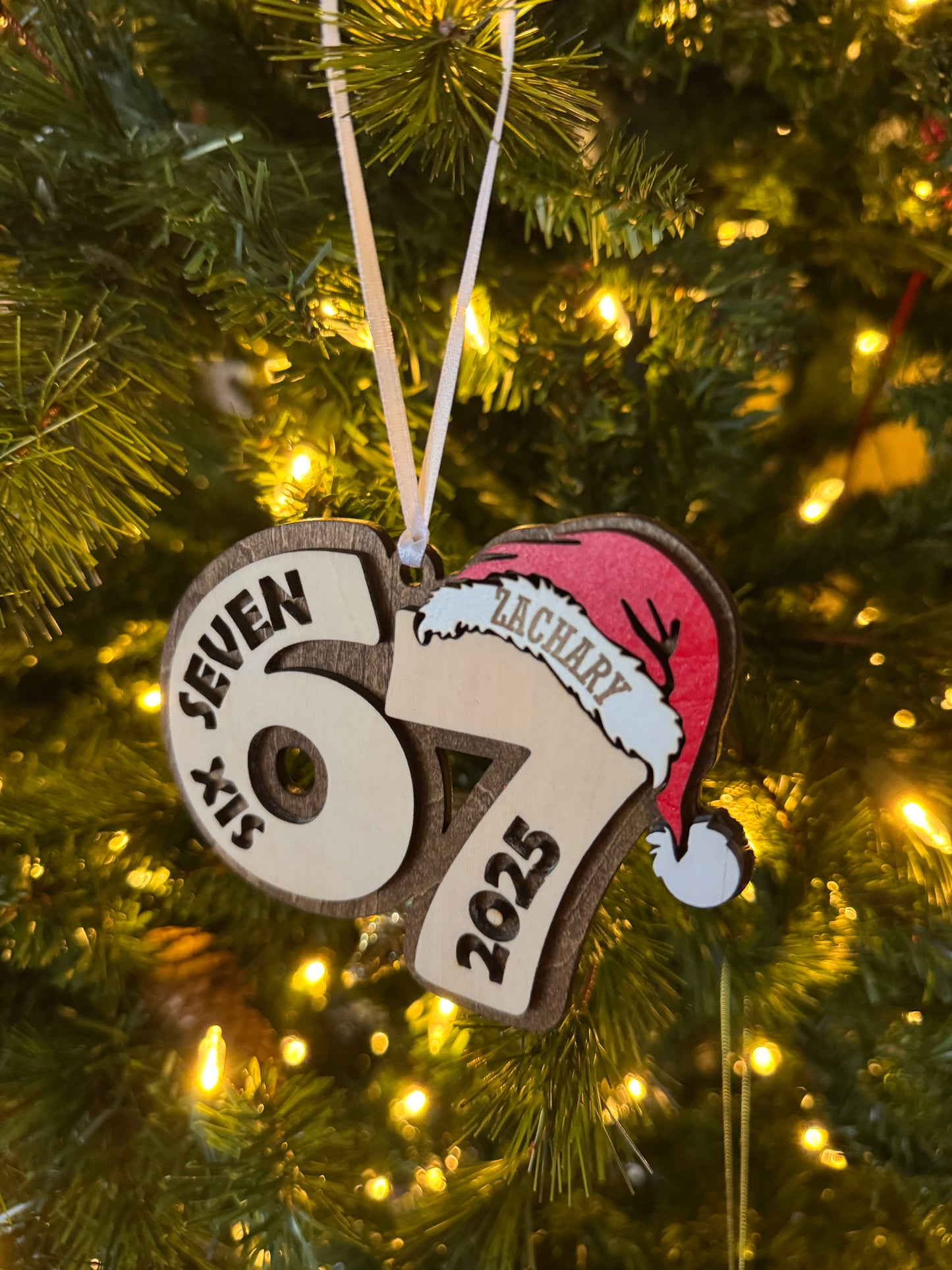67 Personalized Ornament