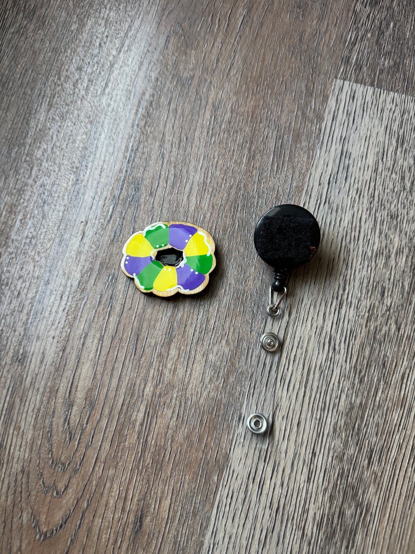 Mardi Gras Badge Reels