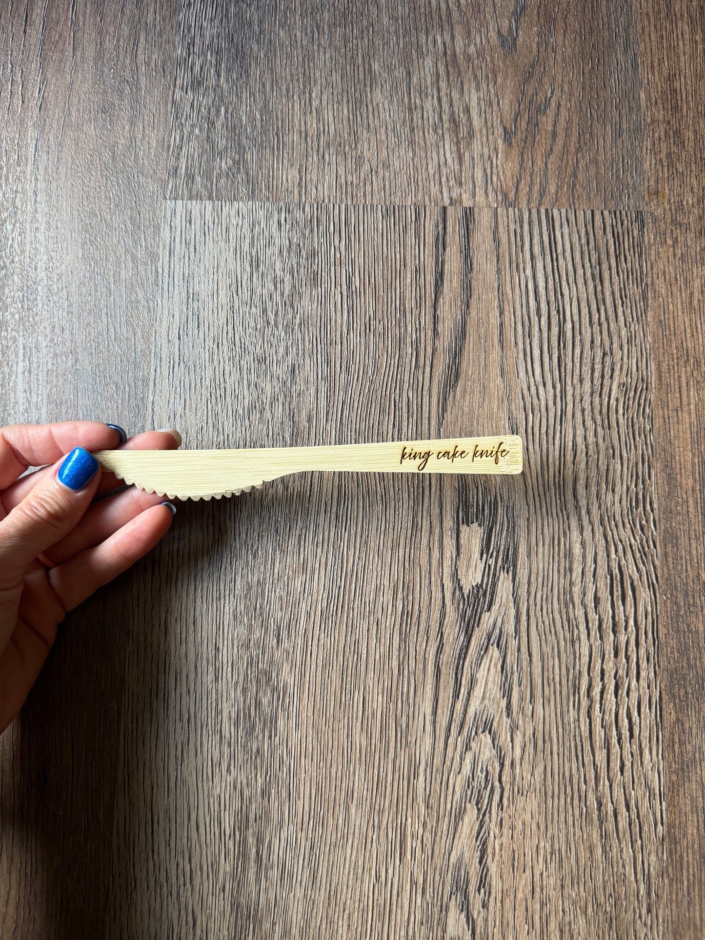 Disposable Wood King Cake Knives