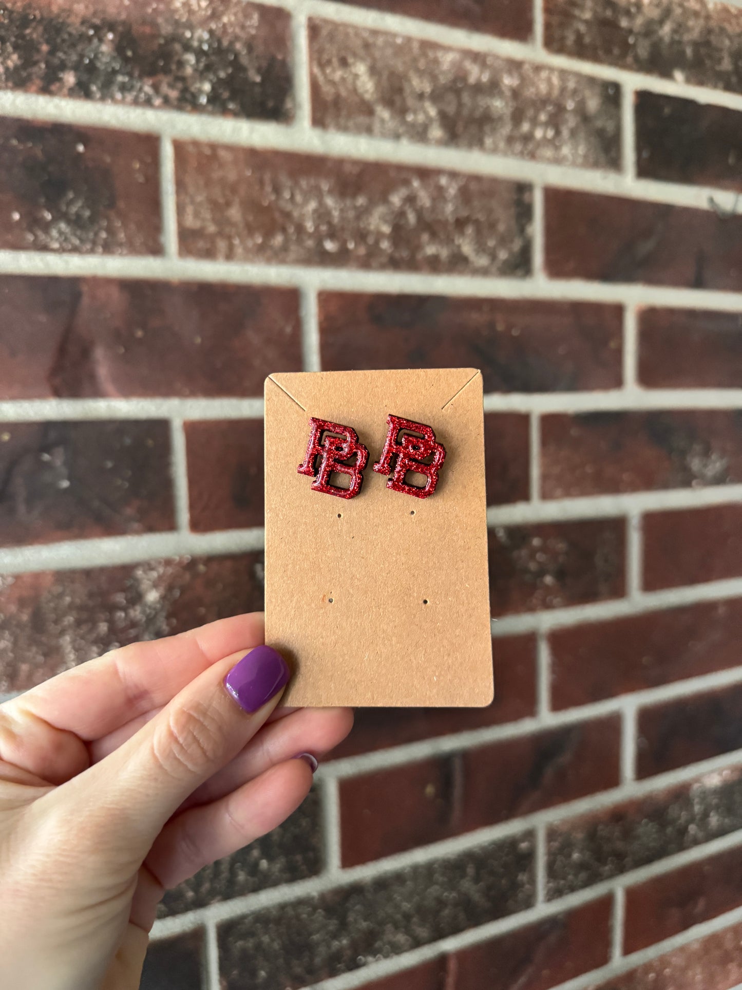 Performance Baseball Earrings