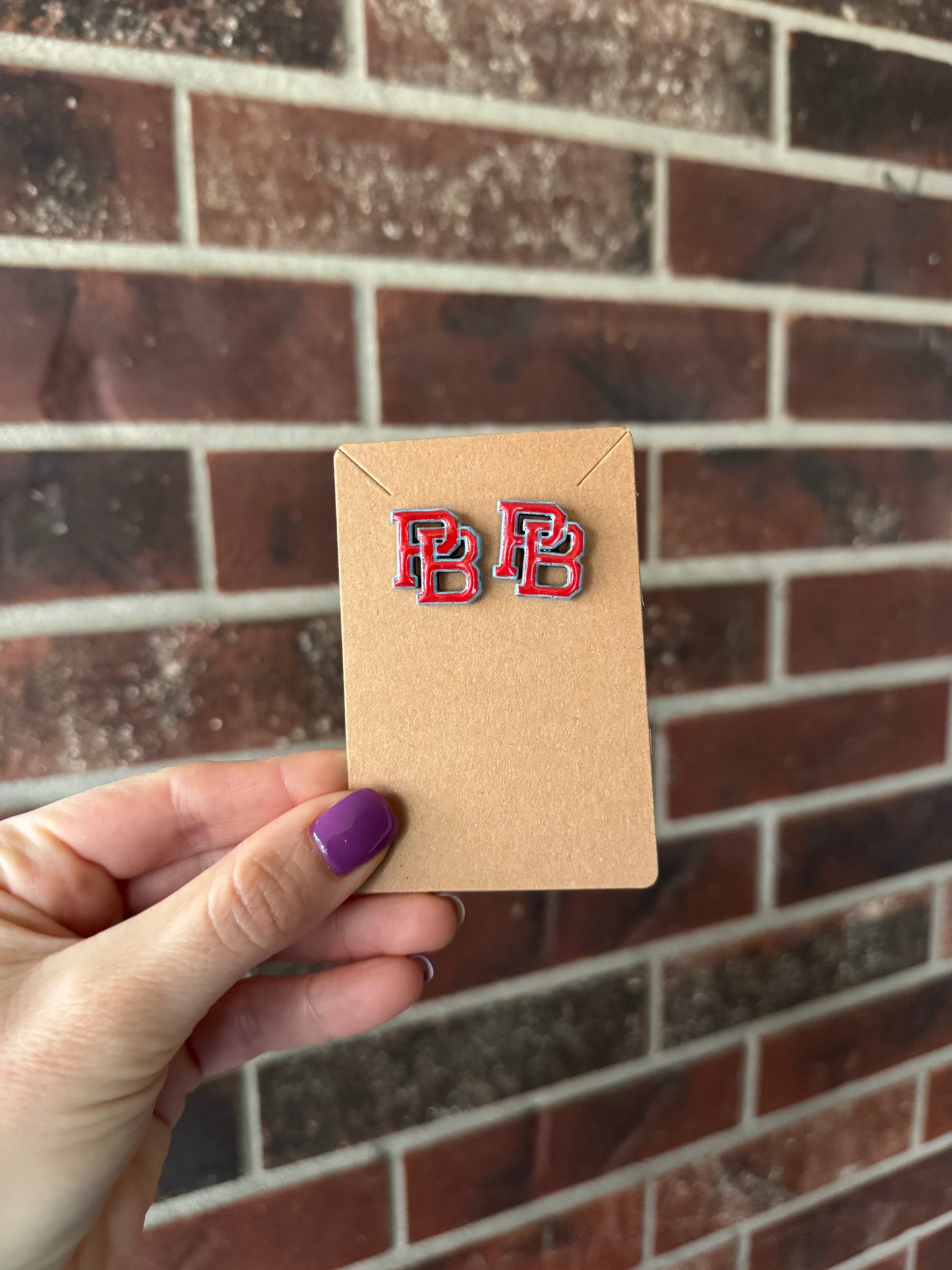 Performance Baseball Earrings