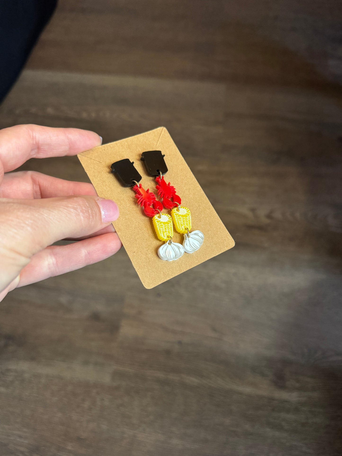 Crawfish Boil Earrings