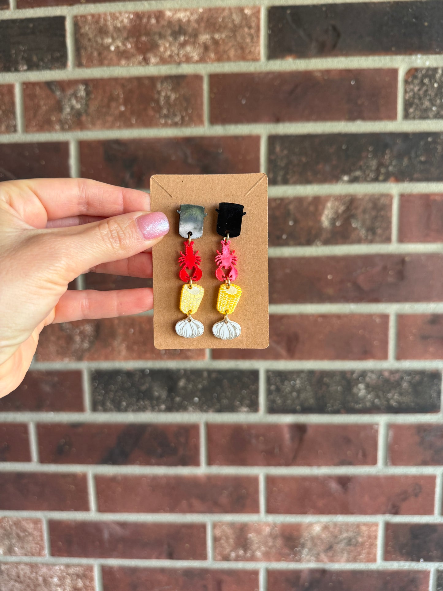 Crawfish Boil Earrings