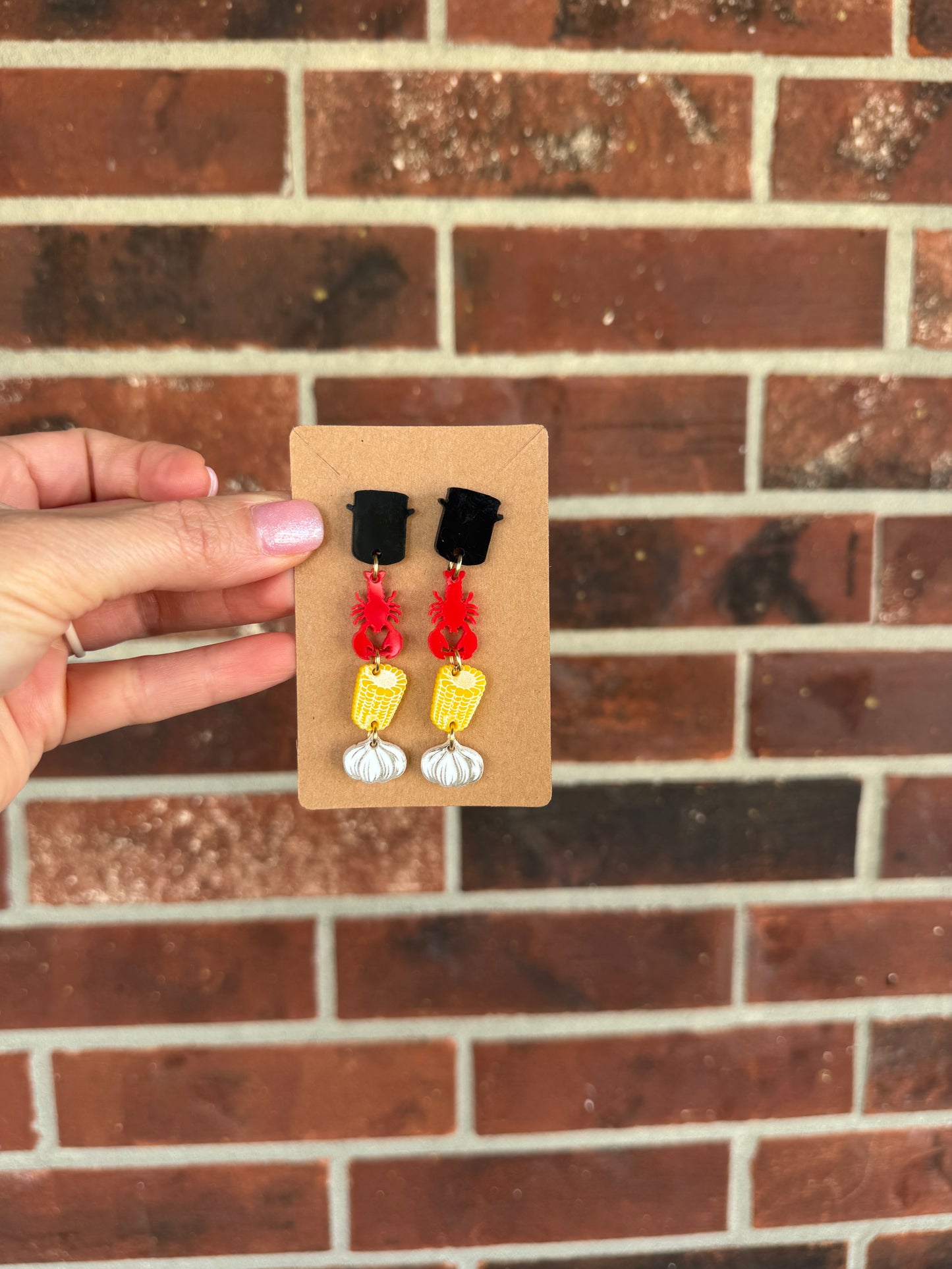 Crawfish Boil Earrings