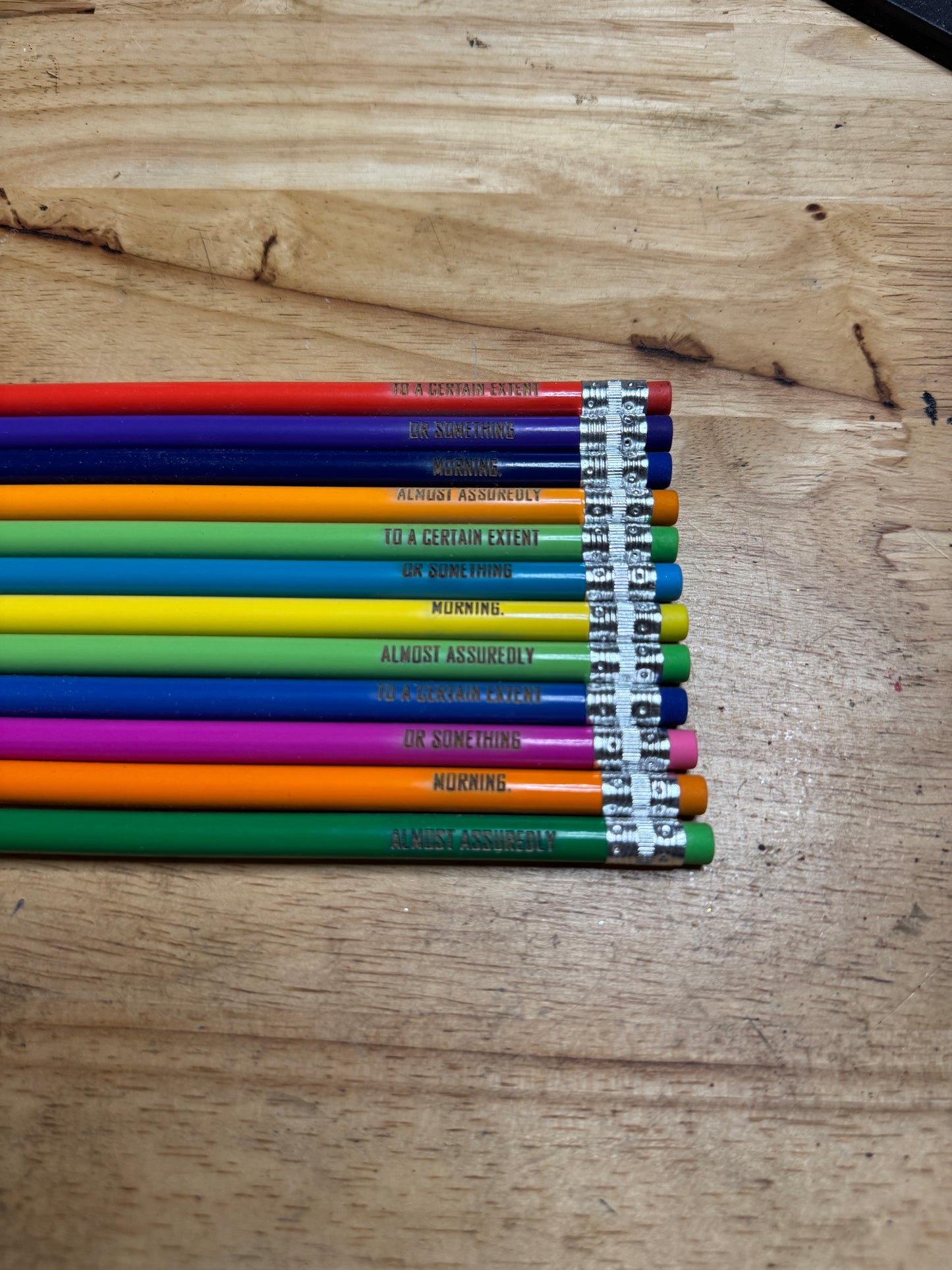 Custom Engraved #2 Pencils