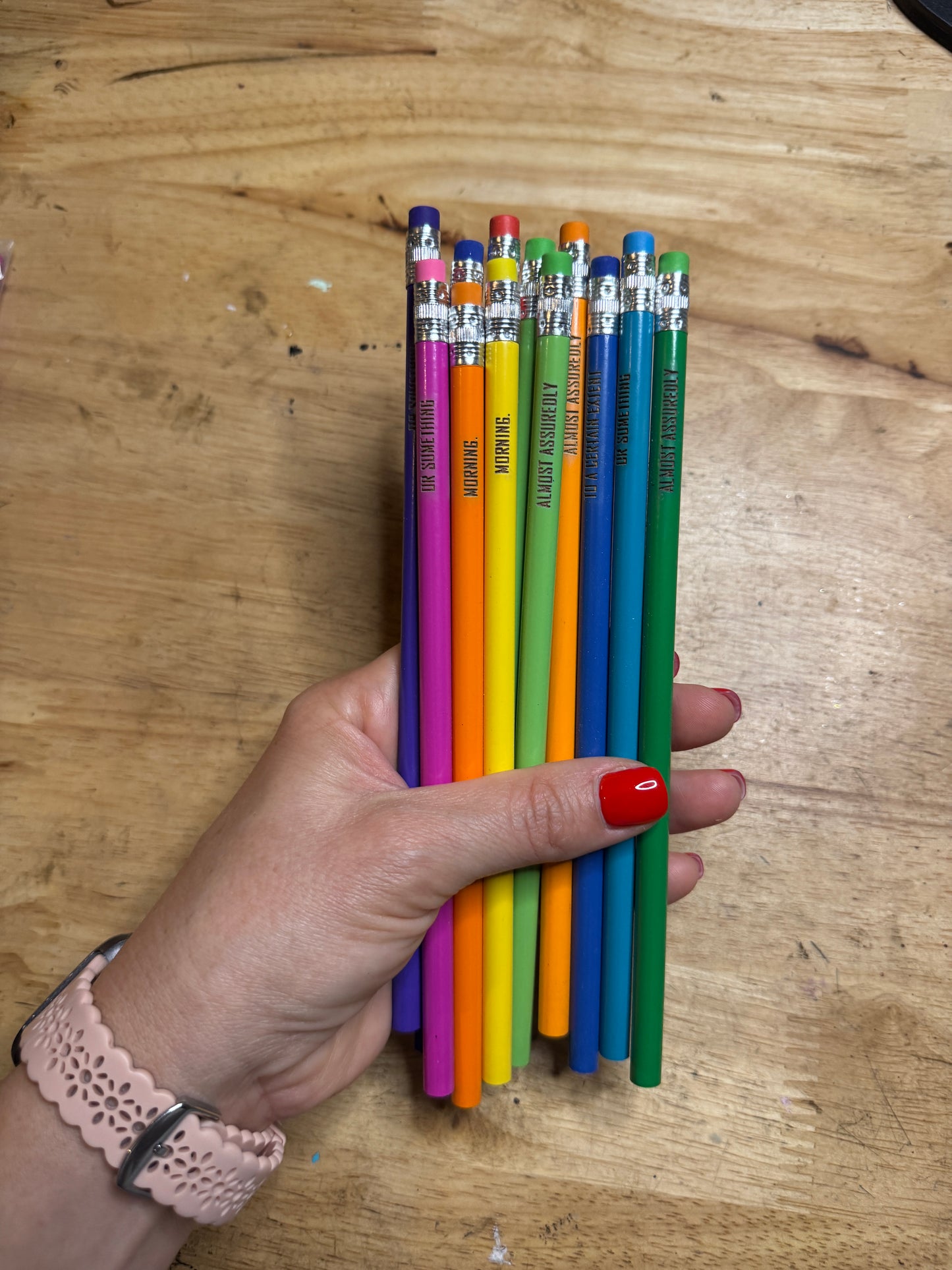 Custom Engraved #2 Pencils