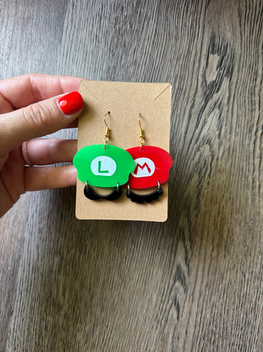 Mario Earrings
