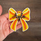 Digital cut file for softball bow
