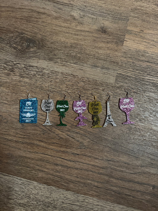 Engraved Acrylic Keychains