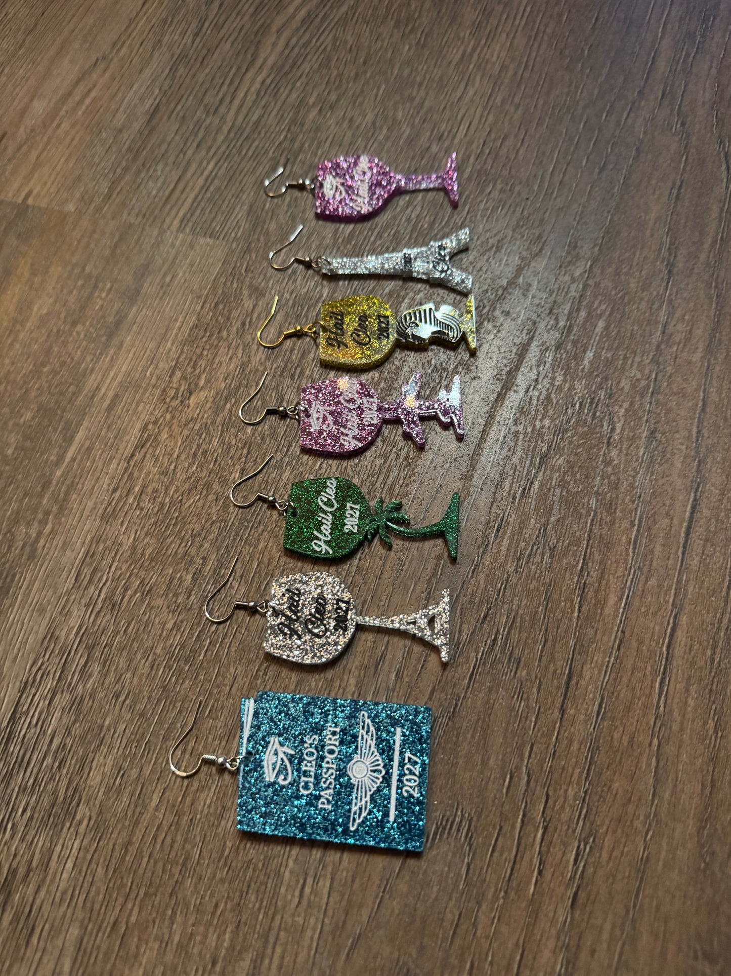 Cleo Airplane Earrings