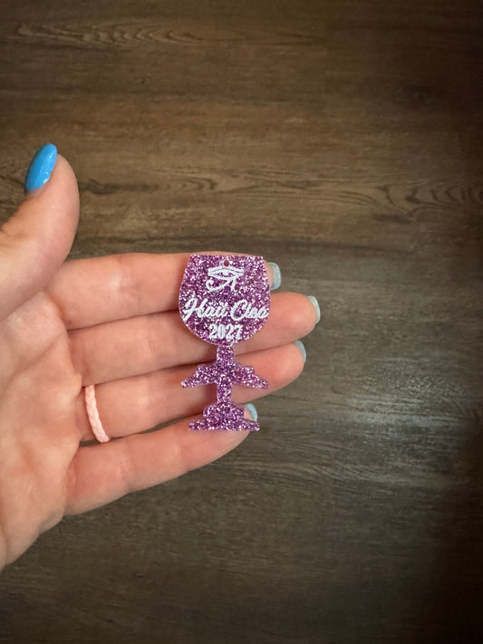 Acrylic Airplane Earrings
