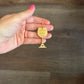 Engraved Wood Earrings