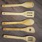 Engraved Bamboo Spatulas