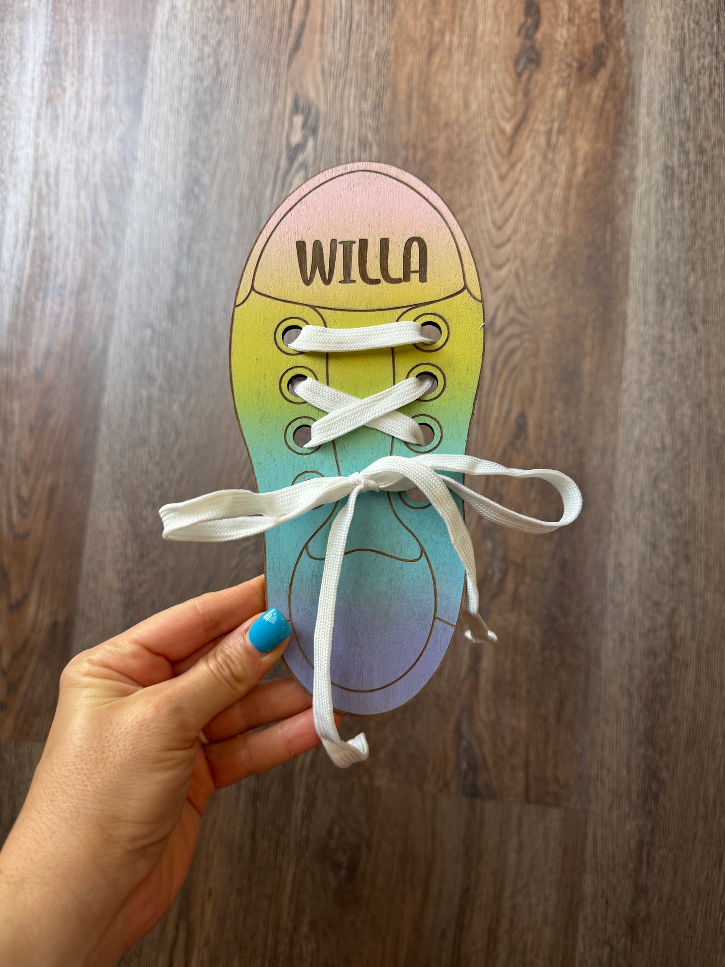 Tying Shoe Practice Board
