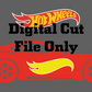 Digital Cut File for Race Car Sign
