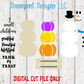 Digital cut file for 2-sided pumpkins