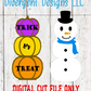 Digital cut file for 2-sided pumpkins