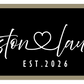 Newlywed Wedding Sign