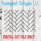 Digital cut file for family acres door hanger