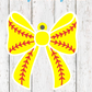 Digital cut file for softball bow