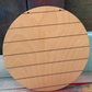 DIY wood shiplap rounds
