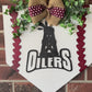 Pearland Oilers Baseball Door Hanger