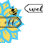 Digital Cut File for Buzz Off Sign