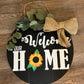 15" Welcome Door Hanger w/ interchangeable shapes