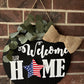 15" Welcome Door Hanger w/ interchangeable shapes