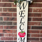 Reversible Welcome/Go Away Door Hanger with interchangeable shapes