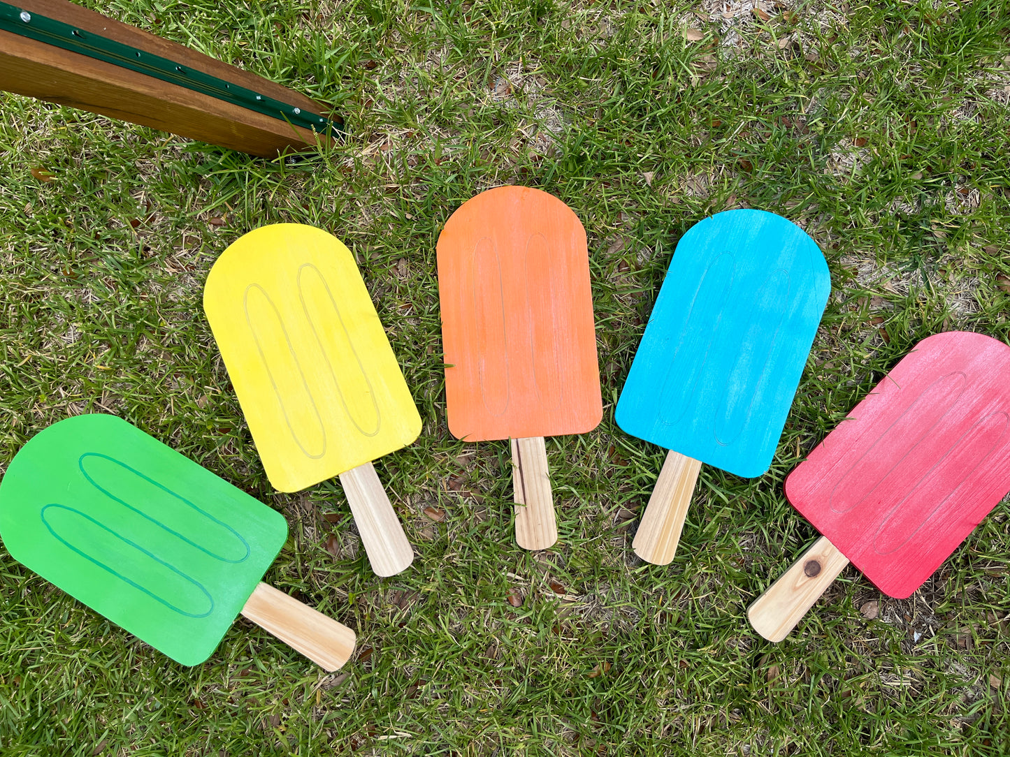 Popsicle Yard Sign