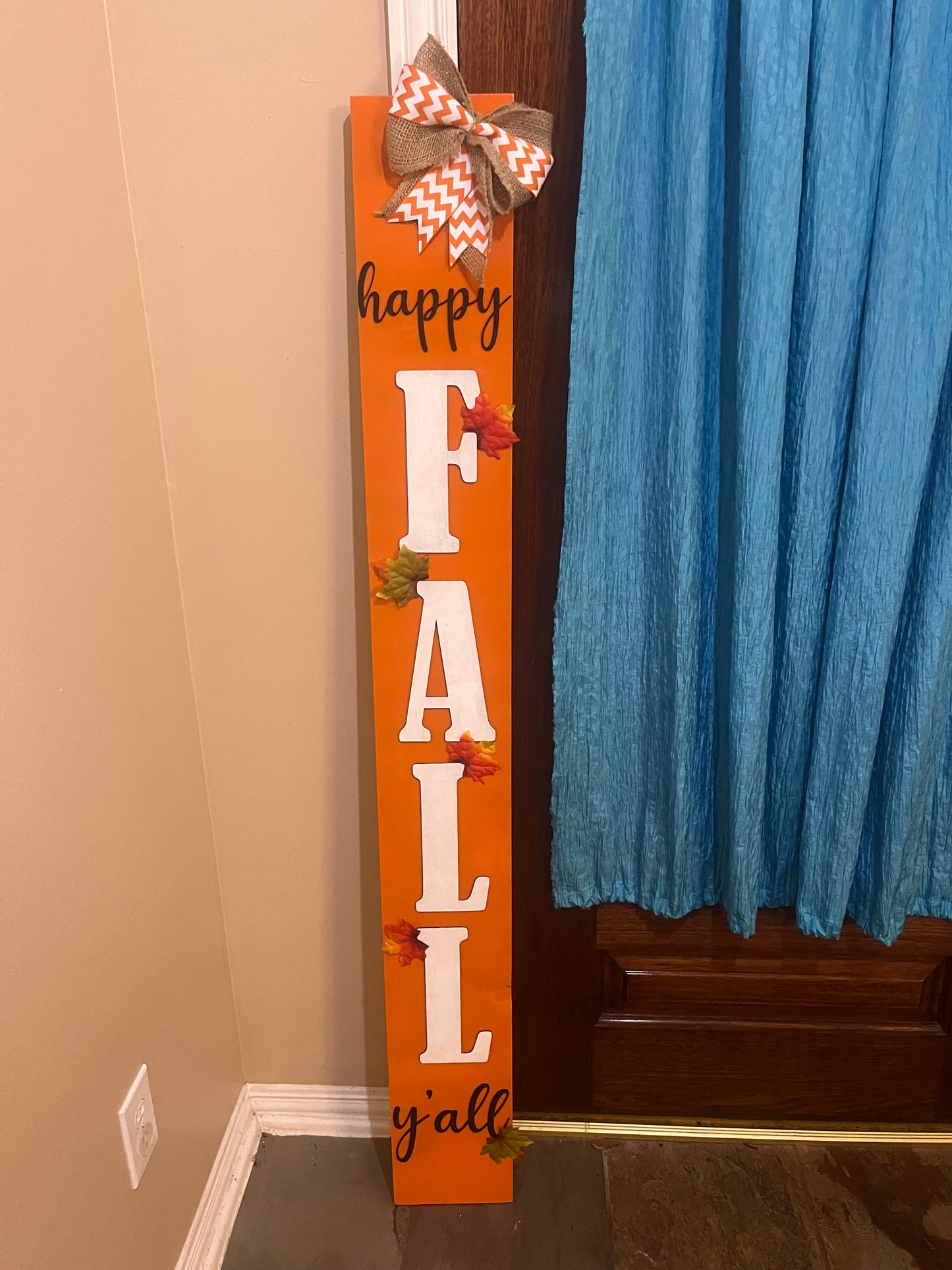 Happy Fall Y'all sign