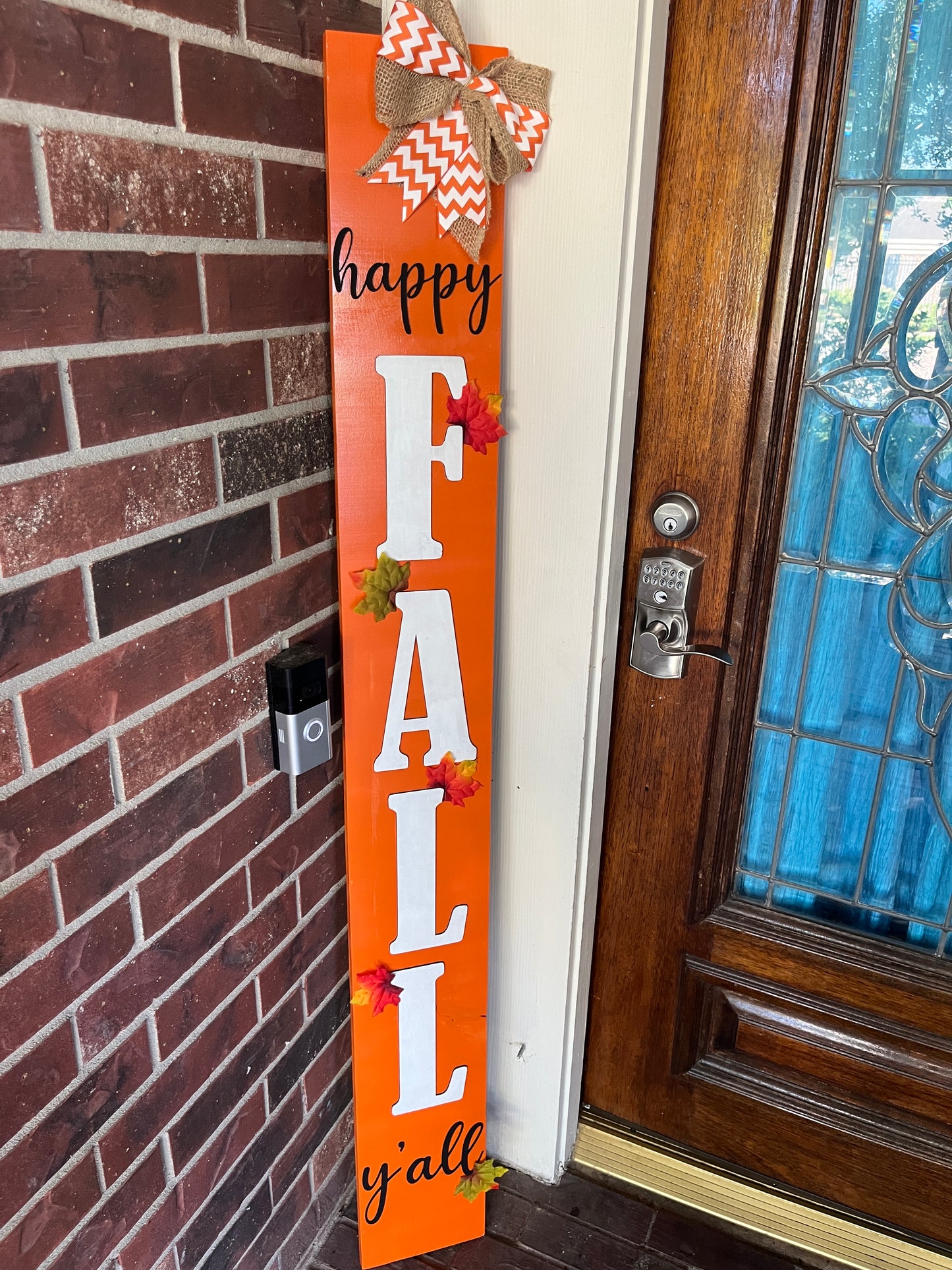 Happy Fall Y'all sign