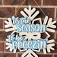 Digital Cut file for Tis the Season Door Hanger
