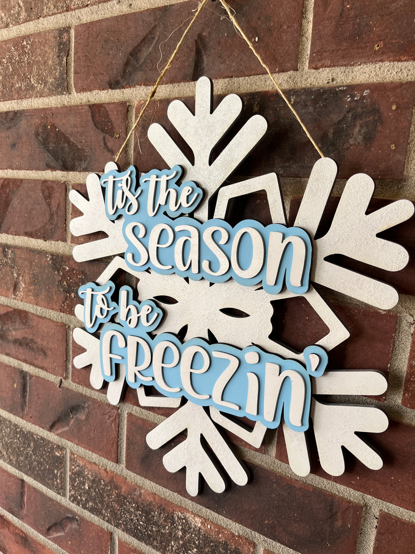 Tis the Season Door Hanger