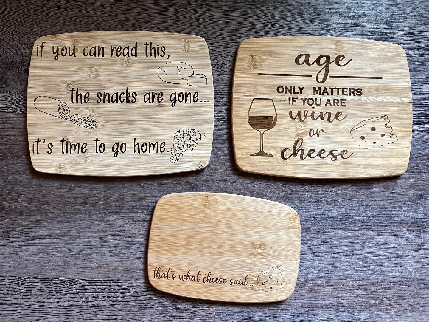 Engraved Serving Boards