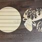 DIY "Hi" Reindeer Door Hanger