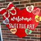 Welcome Sweetheart Door Hanger