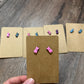 Peep Stud Earrings