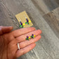Mardi Gras Fleur de Lis Earrings