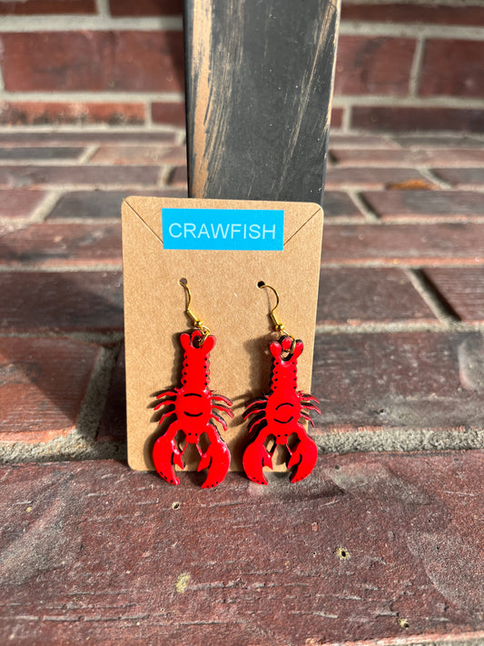 Crawfish/Lobster Earrings