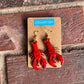 Crawfish/Lobster Earrings