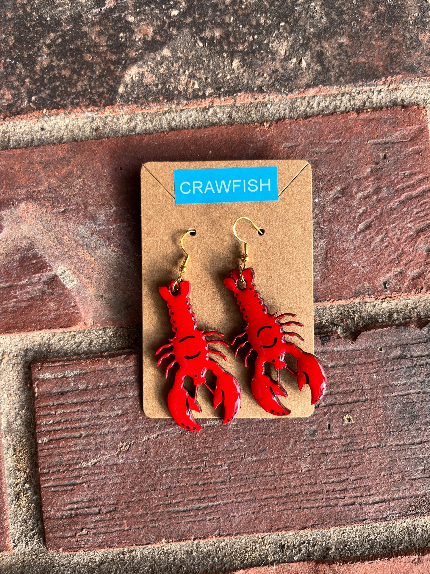 Crawfish/Lobster Earrings